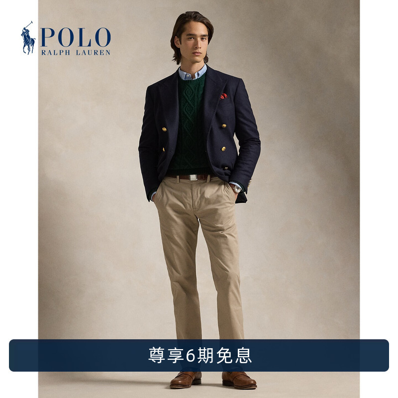 Ralph Lauren/Ralph Lauren Men's Classic Stretch Straight Fit Chino Pants Rl12170 Ralph Lauren/Ralph Lauren Men's Classic Stretch Straight Fit Chino Pants Rl12170