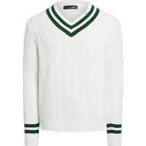 Ralph Lauren Mens Classic Cable Knit Cotton Cricket Sweater RL18447