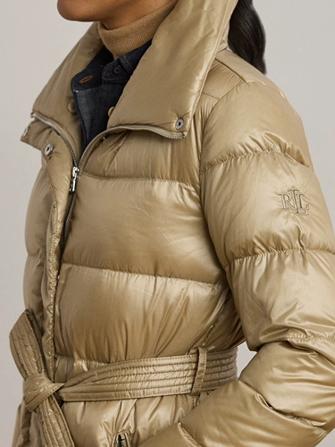 Женский классический пуховик Lauren/Ralph Lauren с поясом RL62284
