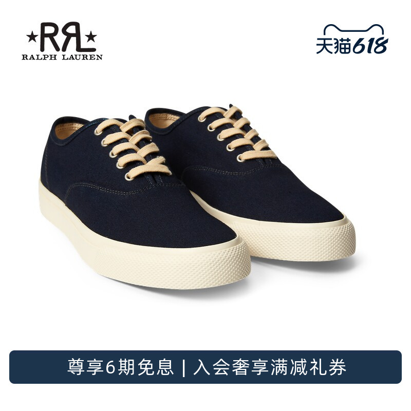 Rrl Unisex Classic New Norfolk Indigo Sneakers Rl90214 Rrl Unisex Classic New Norfolk Indigo Sneakers Rl90214
