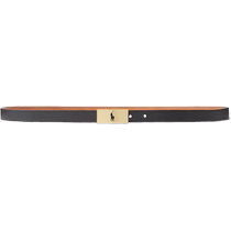 (Polo ID)Ralph Lauren Womens Classic Reversible Vachetta Belt