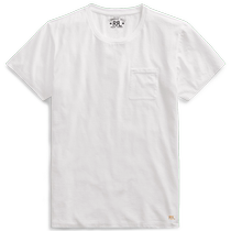 RRL Mens Classic Cotton Jersey Pocket T-Shirt RL90117