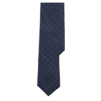 PURPLE LABEL Mens Autumn 24 Check Pattern Tie RL93638