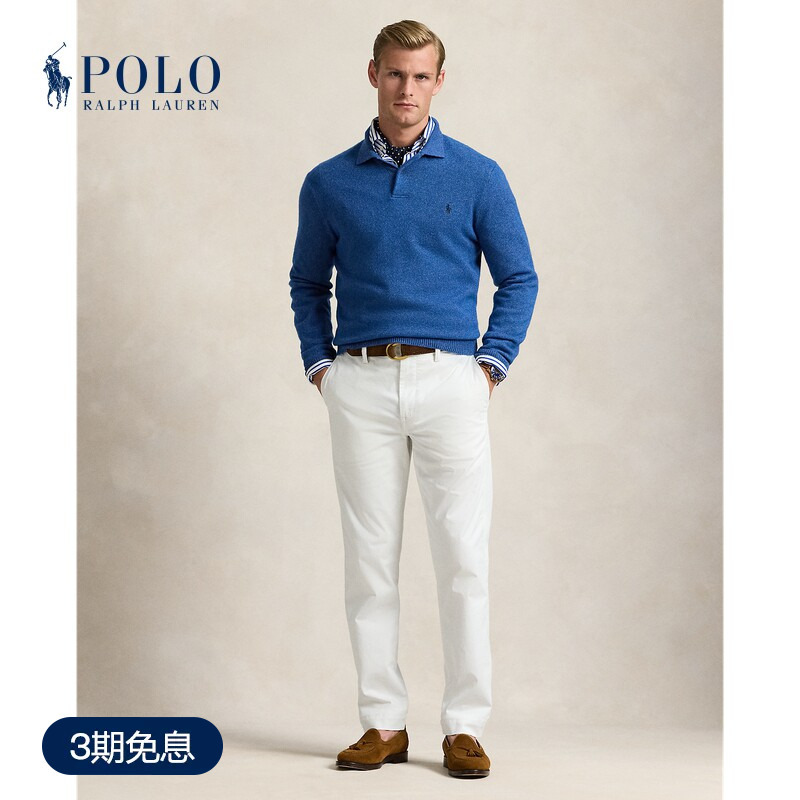 Ralph Lauren/Ralph Lauren Men's Classic Straight-Leg Stretch Khaki Pants Ralph Lauren/Ralph Lauren Men's Classic Straight-Leg Stretch Khaki Pants