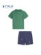 Ralph Lauren/Ralph Lauren Baby 25Th Early Autumn Mesh Polo Shirt and Shorts Set