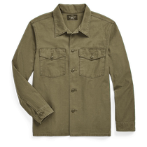 RRL Mens Spring 24 Cotton Jacket Shirt RL93810