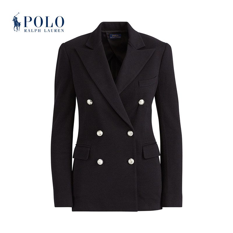 Ralph Lauren Ralph Lauren Women's Classic Double Breasted Knit Jacket RL20468