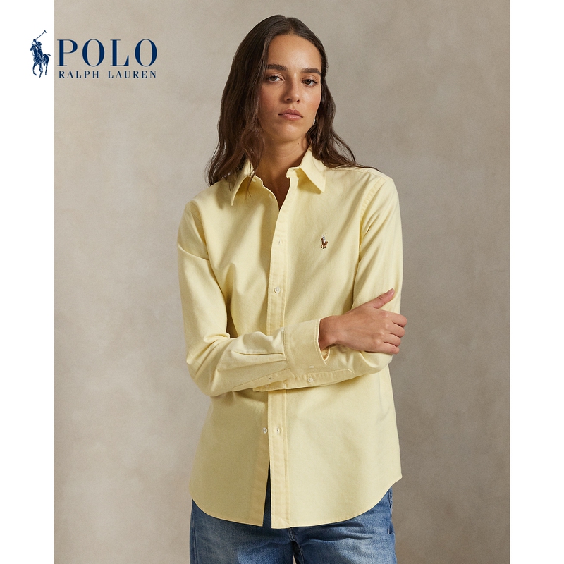 Ralph Lauren/Ralph Lauren Women's 26Th Early Spring Classic Edition Cotton Oxford Cloth Shirt Rl27656 Ralph Lauren/Ralph Lauren Women's 26Th Early Spring Classic Edition Cotton Oxford Cloth Shirt Rl27656