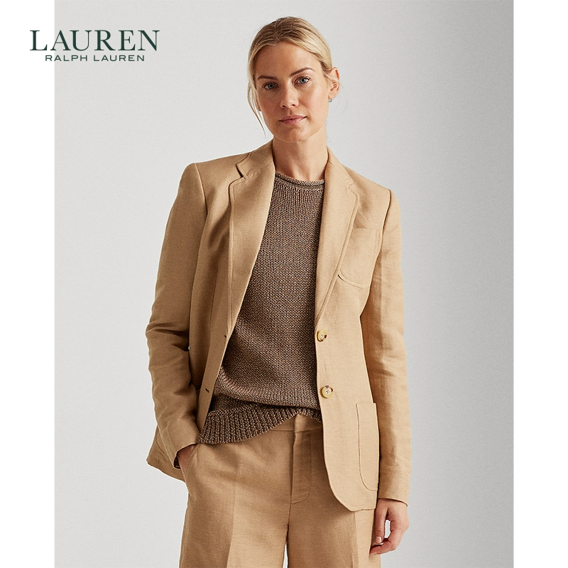 Lauren / Ralph Lauren Women Spring 2020 Twill Blazer 60282 - Business Suit