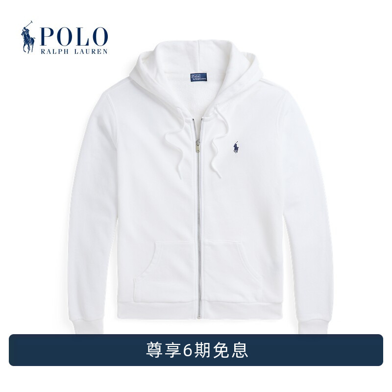 Ralph Lauren/Ralph Lauren Women's Classic Loose Fit Full Zip Hoodie Rl25928