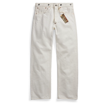 RRL Mens 24th Summer Limited Edition Cotton Retro Five Pocket Jeans RL93422