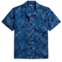 Ralph Lauren Mens Fall 24 Classic Camp Collar Shirt RL18351