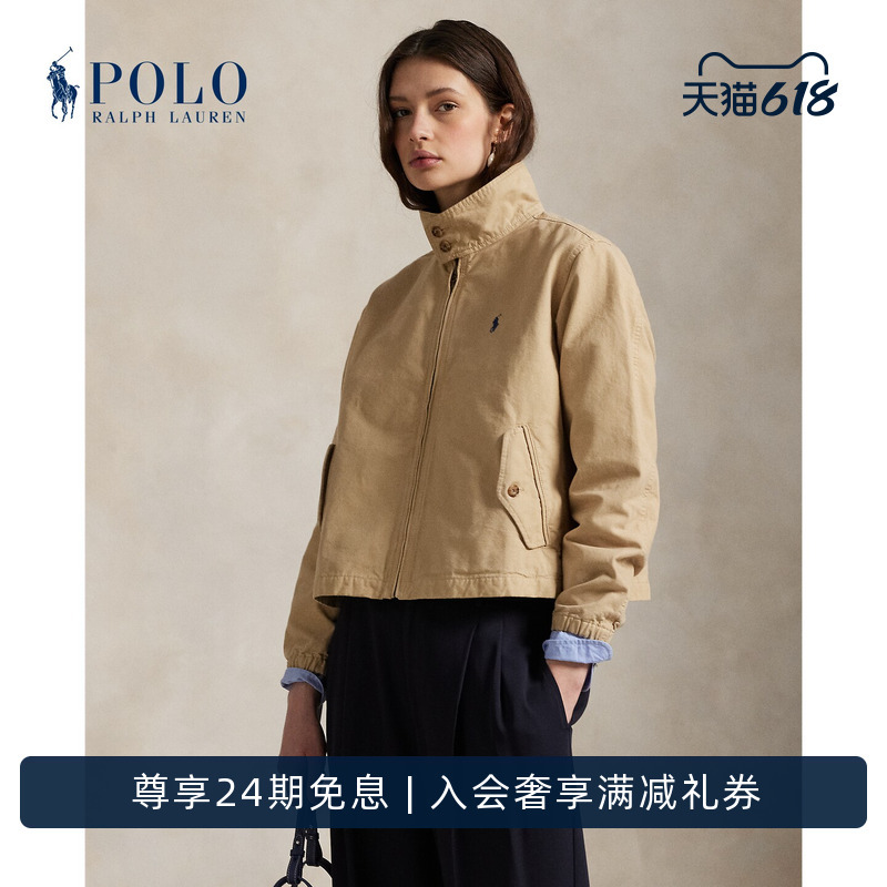 Ralph Lauren/Ralph Lauren Women's Classic Cotton Canvas Jacket Rl25281