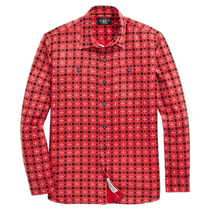 RRL Mens 24 Early Spring Plaid Print Thick Soft Cotton Work Shirt RL93181