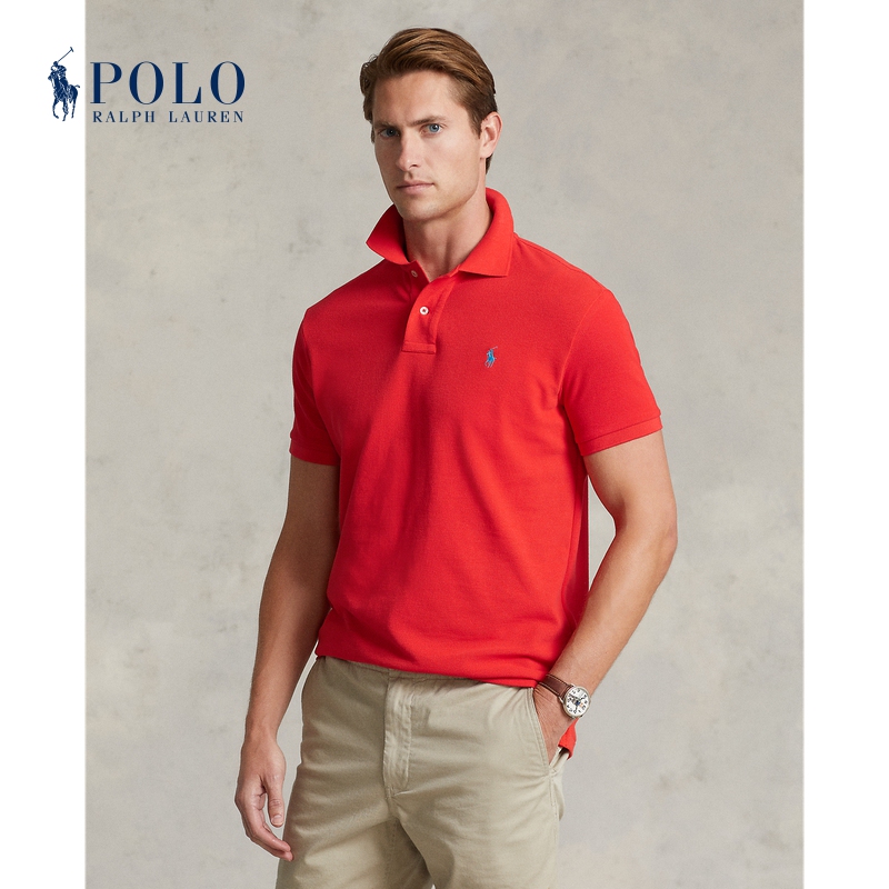 Ralph Lauren/Ralph Lauren Unisex Classic Slim Fit Mesh Short Sleeve Tennis Shirt Rl12216