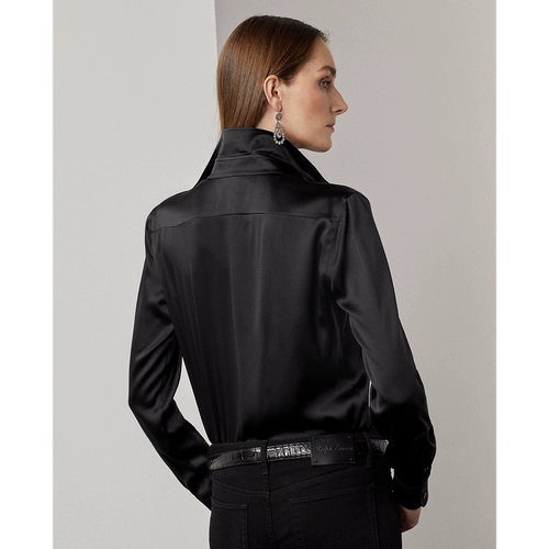 КОЛЛЕКЦИЯ Женская классическая рубашка из эластичного шелка Cameron RL90510