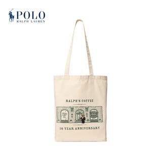 Ralph Lauren/拉夫劳伦男女经典Ralph's Coffee 10周年纪念托特包
