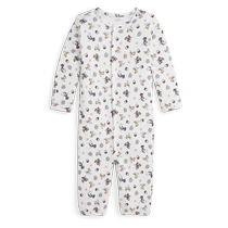 Ralph Lauren Infant and Child 24 Autumn Polo Bear Two-Purpose Nightgown Onesie RL42135