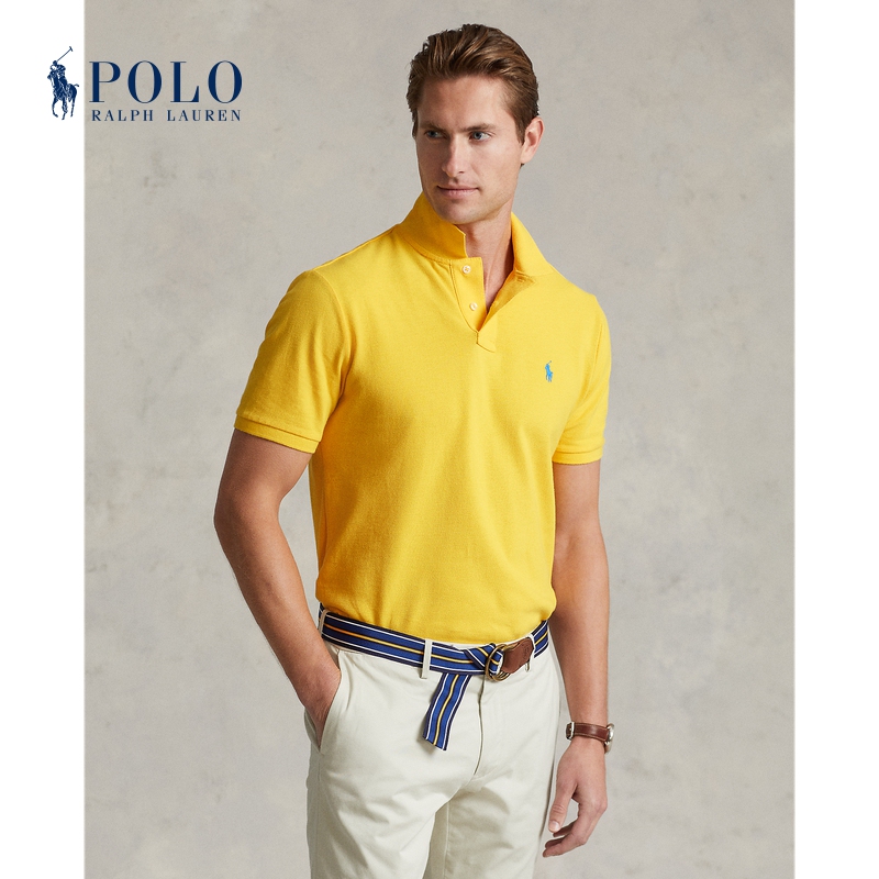 Ralph Lauren/Ralph Lauren Unisex Classic Slim Fit Mesh Short Sleeve Tennis Shirt Rl12222