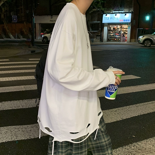 Tide, приятная телу однотонная рубашка, трендовый осенний лонгслив для отдыха