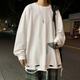 Tide, приятная телу однотонная рубашка, трендовый осенний лонгслив для отдыха