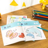 Книга с картинками для детского сада, раскраска, 2-3-6 лет, обучение, граффити