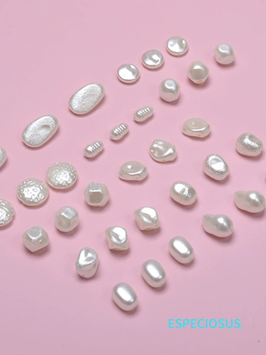 Белое геометрическое ювелирное украшение из жемчуга, геометрические аксессуары, браслет, DIY