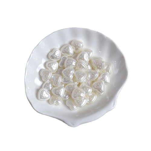 Белые бусины, аксессуар, аксессуары в форме сердца, серьги ручной работы