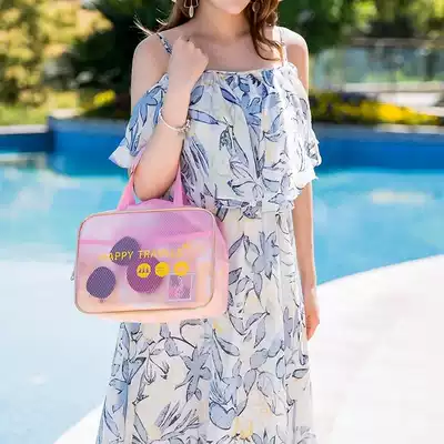 Dry and wet separation swimming bag men's swimsuit storage bag Children's large-capacity waterproof sports fitness bag Women's beach equipment