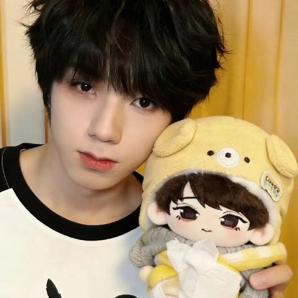 原创正版】TF家族王橹杰穆祉丞属性棉花娃娃10CM明星周边橹穆-淘宝