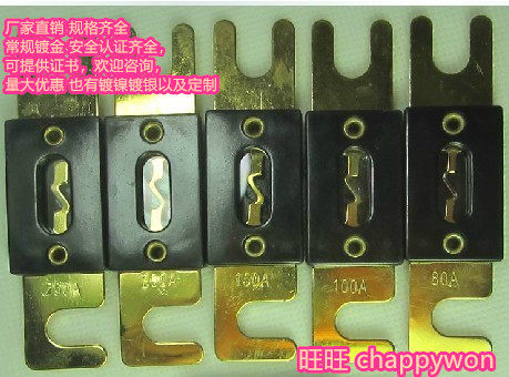 Large fork bolt type car fuse chip stacker 50A60A80A100A120A150A200A250A400A