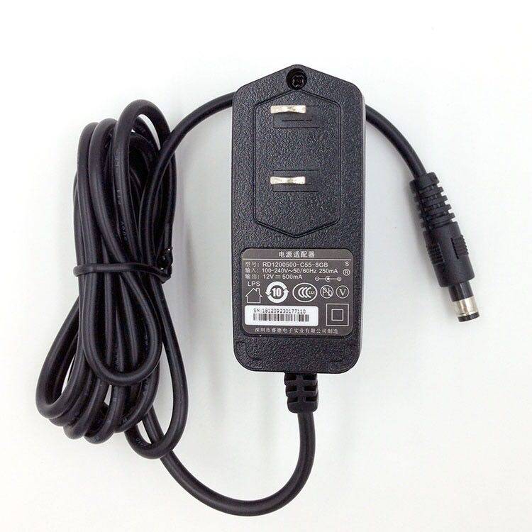 Original Ruide 12V500MA 12V0 5A STC-A22012C55-5 switching power adapter
