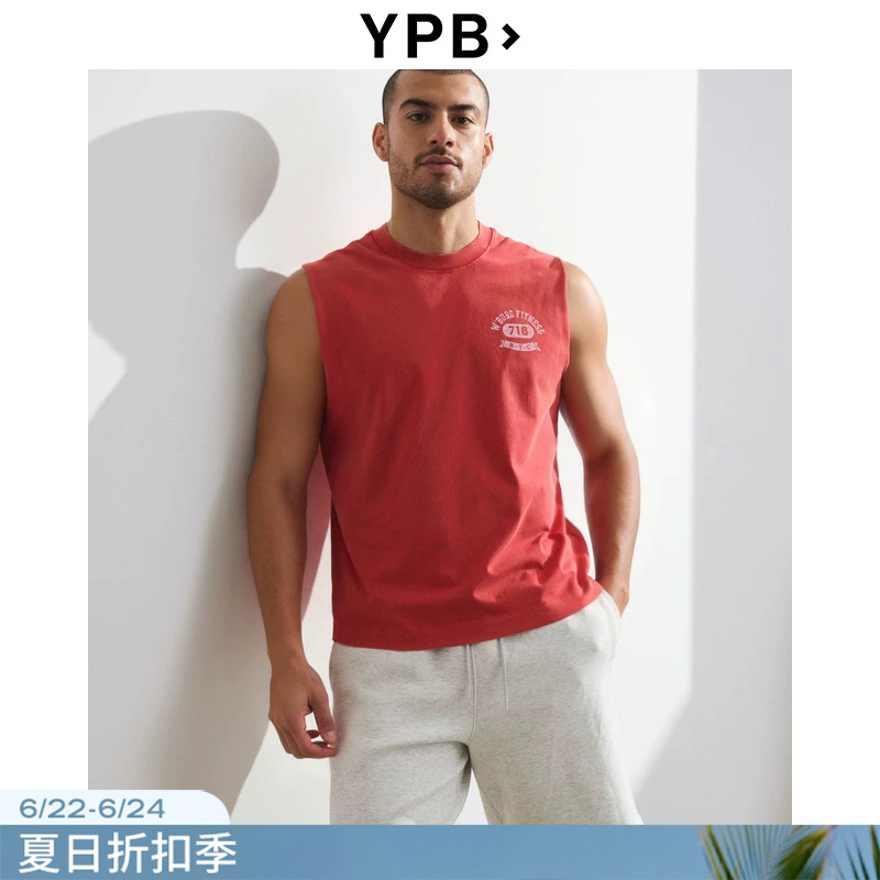 Af's Ypb American-Style Fitness Pattern Sleeveless Vest Sports T-Shirt Top 26 Summer Men's Clothing 118-6090 Af's Ypb American-Style Fitness Pattern Sleeveless Vest Sports T-Shirt Top 26 Summer Men's Clothing 118-6090