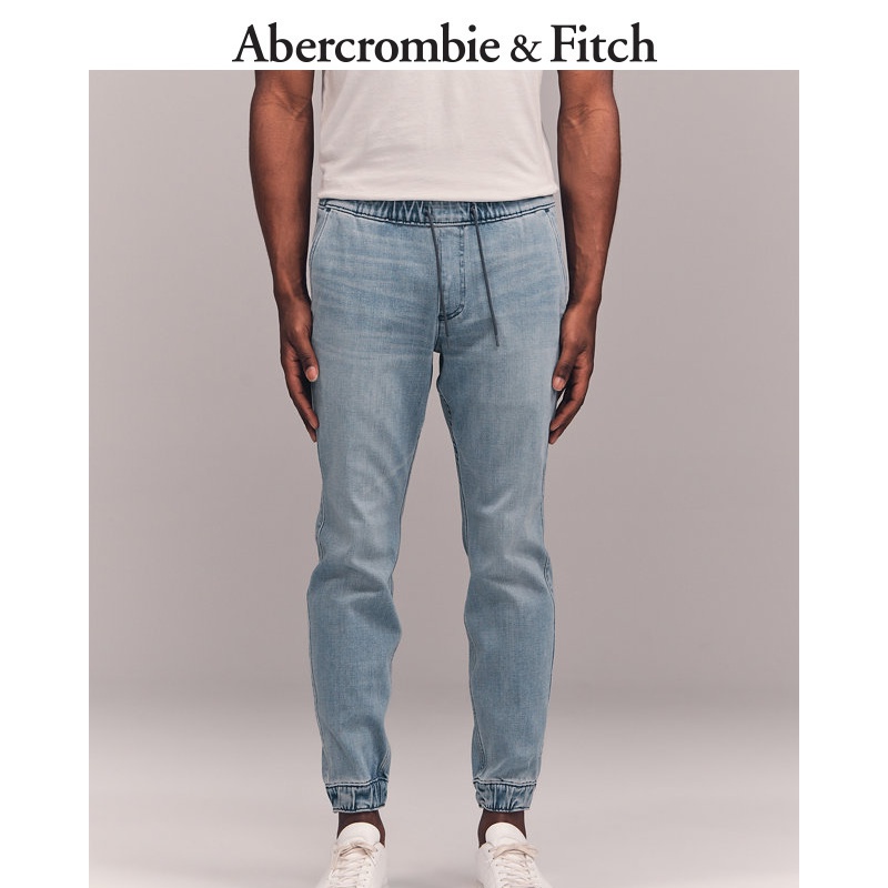 Abercrombie & Fitch men's clothing AF lacing tightness waist jeans slow running pants 303718-1AF