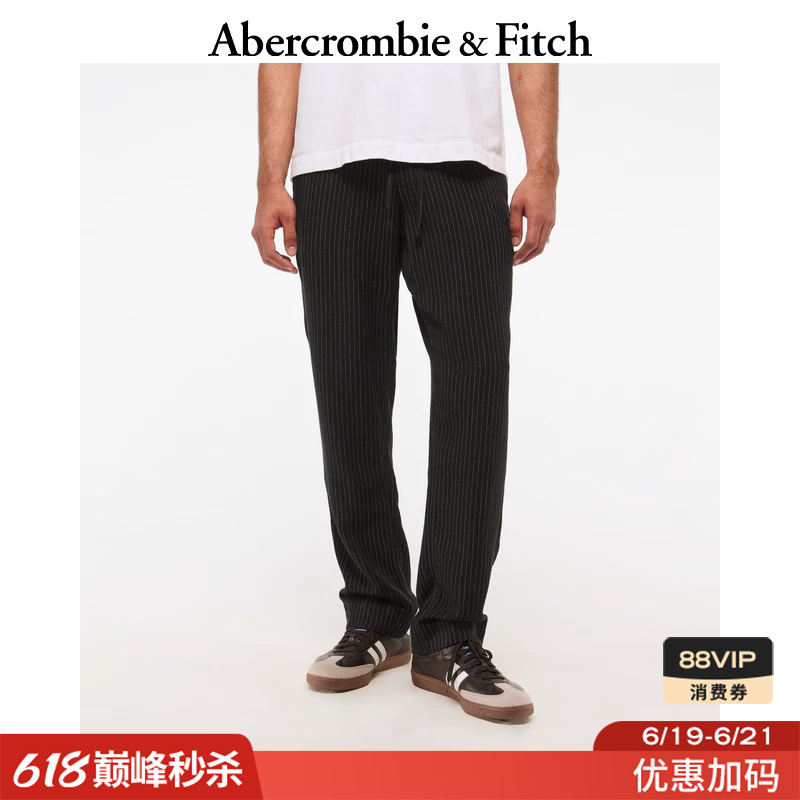 Af Men's 25 Summer American Retro Classic Versatile Drawstring Elastic Waist Straight Casual Pants Long Pants 130-5123 Af Men's 25 Summer American Retro Classic Versatile Drawstring Elastic Waist Straight Casual Pants Long Pants 130-5123
