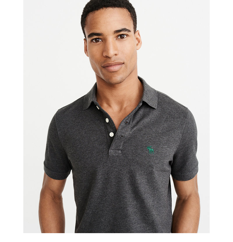 Áo thun thun nam Abercrombie & Fitch 210292 AF áo phông polo