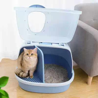 Drawer type cat litter Basin fully enclosed cat toilet oversized cat sandbowl deodorant and splashing cat litter bowl cat supplies