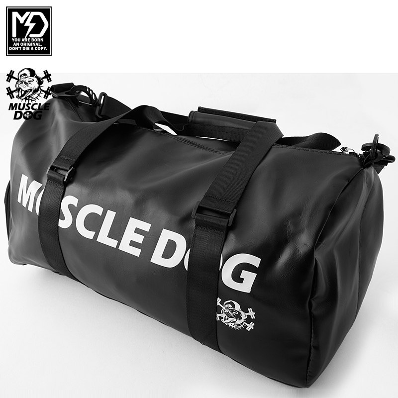 MuscleDog muscle dog Tide brand sports fitness large capacity oblique hanging travel bag handbag shoulder bag male