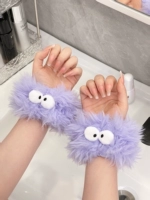 Светлые фиолетовые большие глаза [ремешок для запястья]