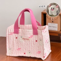 Розовая милая подвеска, с медвежатами