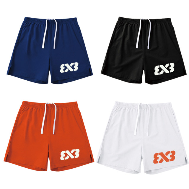 American shorts men's 3v3 breathable quick-drying 2022 new 2022 new basketball training sports ກາງເກງແລ່ນສາມສ່ວນສີ່ trendy