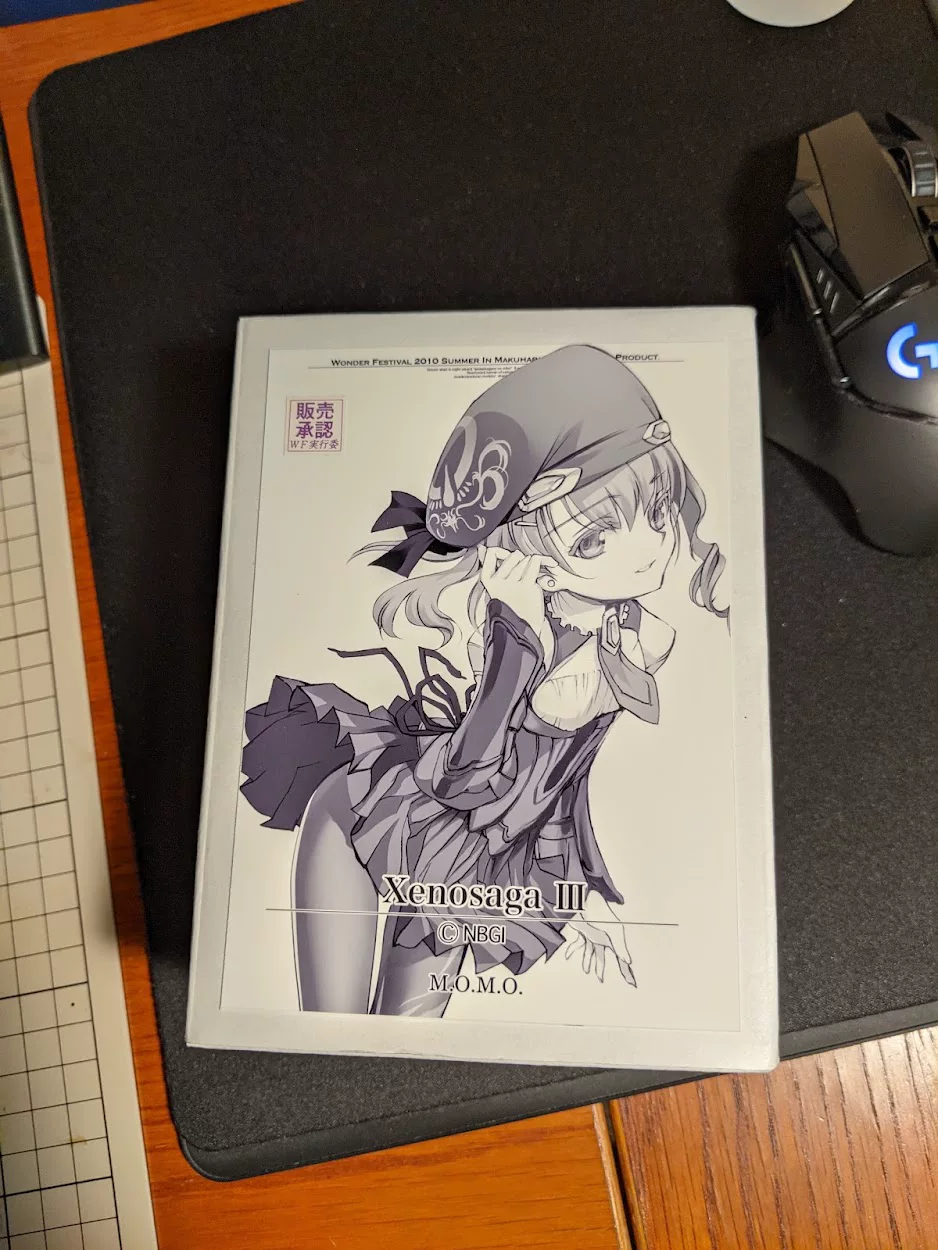 FRAMEWORK MOMO XENOSAGA 3 WF2010s resin kit sold out