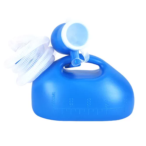 Старик не дает ночного артефакта мужской мочевой горшок 2000 мл ночного горшка автомобиль мочи мочи мочи с трубкой