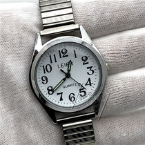 LEIER quartz Table Rael male and female digital face electronic watch 2035 core telescopic pull watchband wrist watch