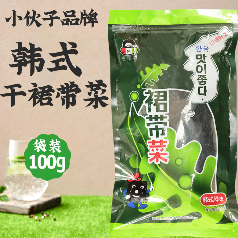 Young man Korean flavored dress with vegetable Korean style kelp soup with dry dress with kelp dry goods 100g skirts with dry