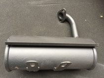 Electric vehicle range extender Ultra-quiet silencer Gasoline generator silencer chimney