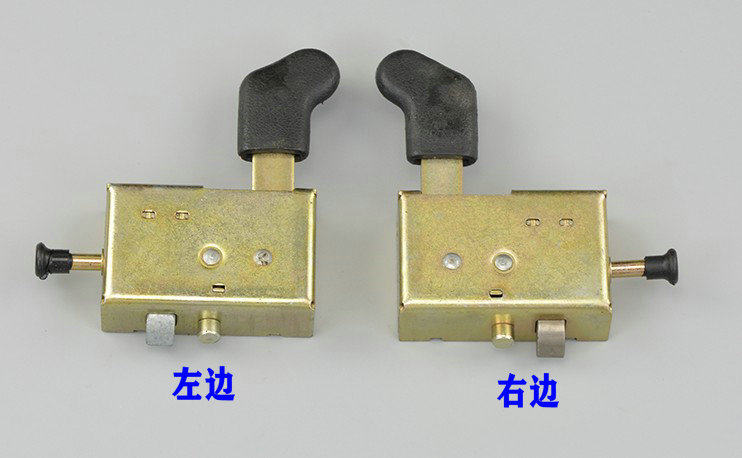 Electric tricycle door inner lock plate Jinpeng caravan full box car central control lock closed in the inner lock plate