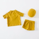 Детский раздельный купальник, детская мультяшная пляжная униформа, 2-7 лет