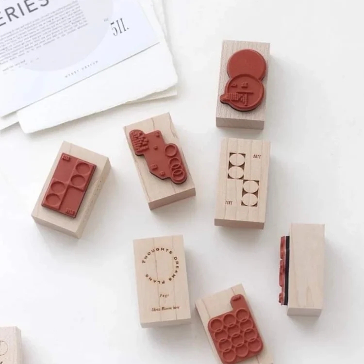【Ordinary Journal】Malaysia Ny Nyret Vol.5Ii Set Wooden Stamp