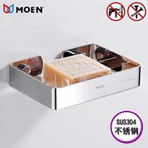 Toilet Soap Rack Bathroom Soap Rack Soap Mesh Wall-mounted 304 Stainless Steel Soap Box Drain Shelf